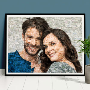 couple photo mosaic